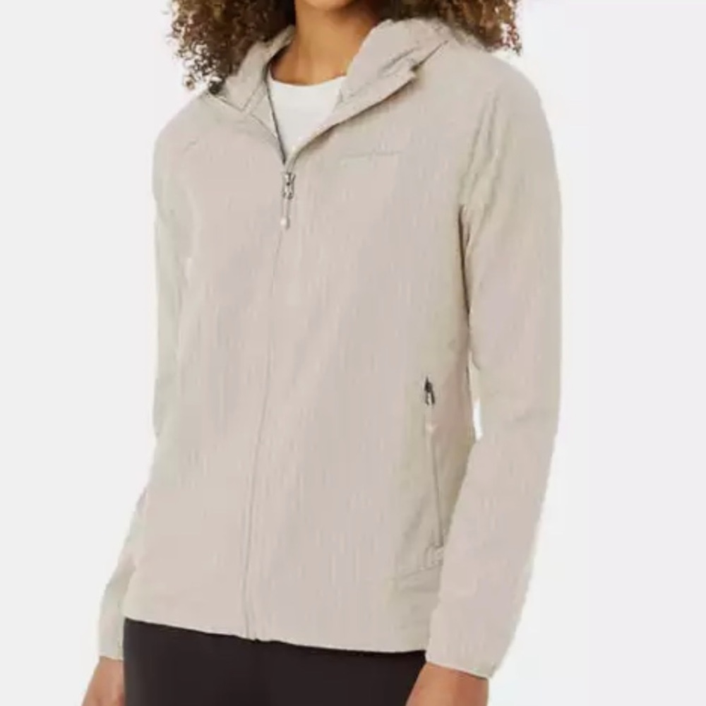 Eddie Bauer Off The Grid Jacket Lightweight Womens Tan NEW